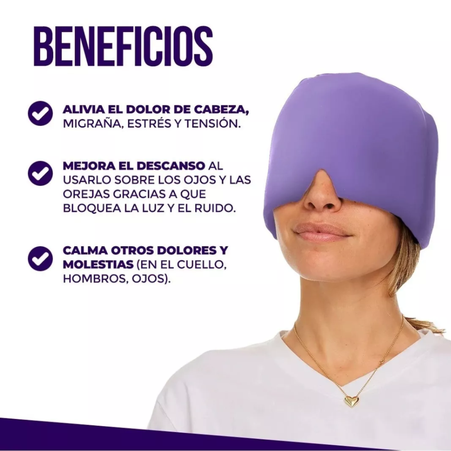 Gorro para manejo de migraña