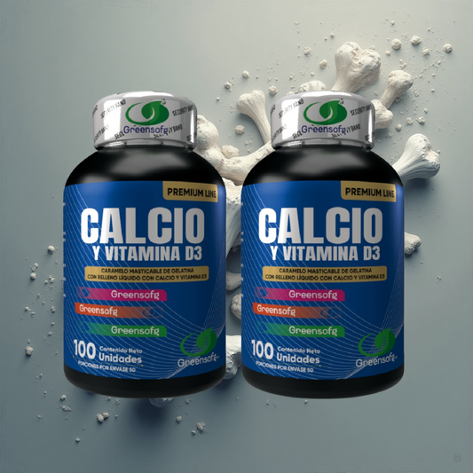CALCIO + VITAMINA D3 X2