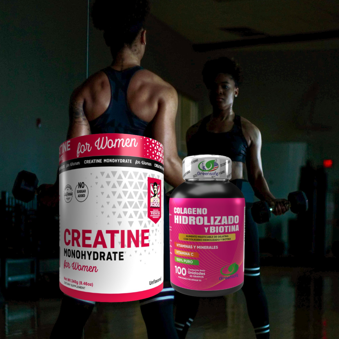 CREATINA WOMAN + COLAGENO HIDROLIZADO