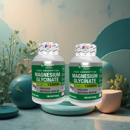 GLICINATO DE MAGNESIO X 100 SOFTGELS X 2